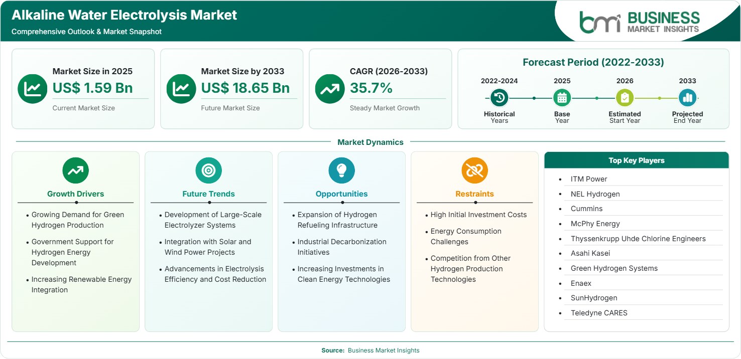 Alkaline Water Electrolysis Market Strategic Framework
