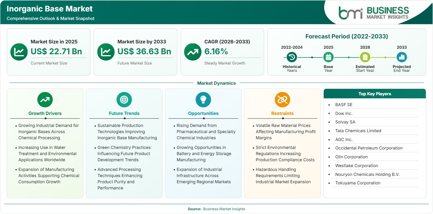 Inorganic Base Market Strategic Framework