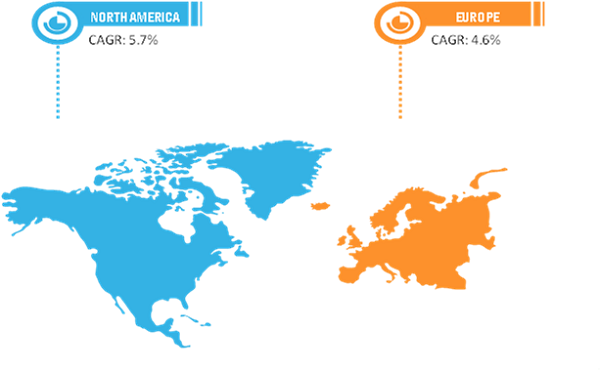 North America and Europe Pressure Washer Hoses Market Breakdown – by Region, 2021