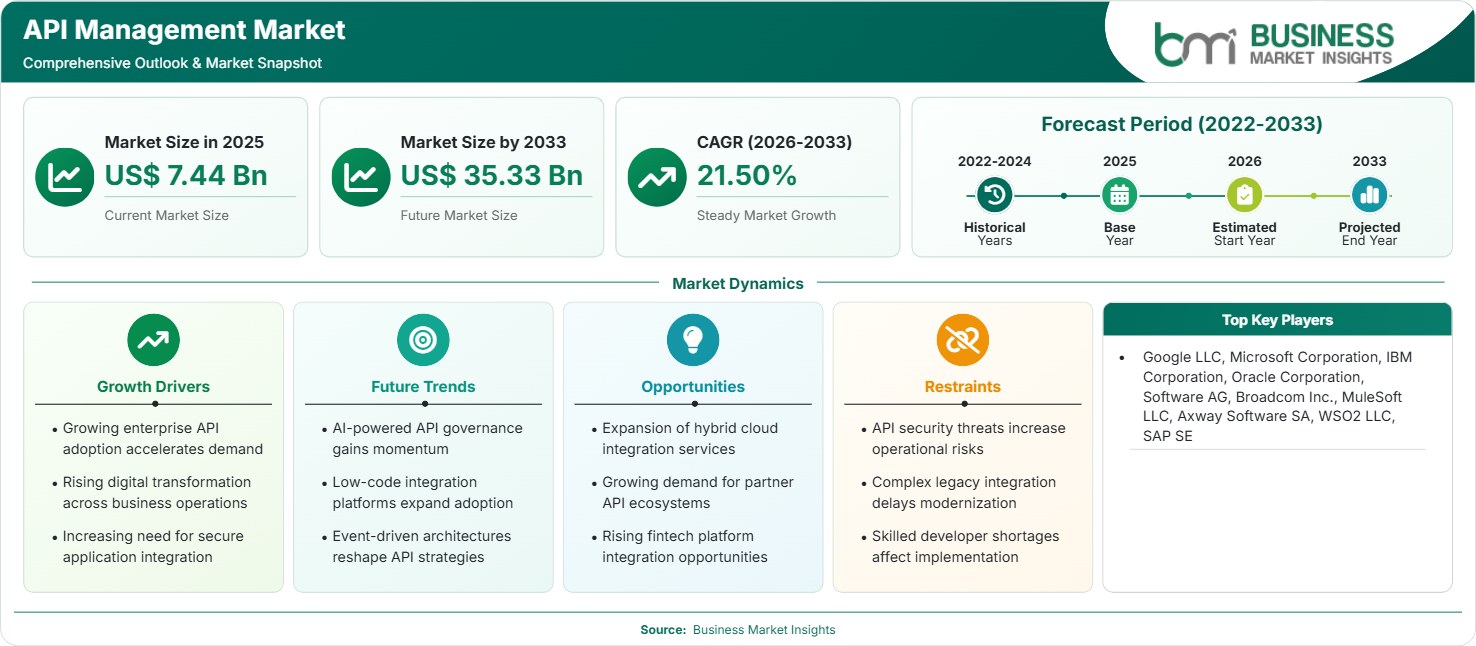 API Management Market Strategic Framework